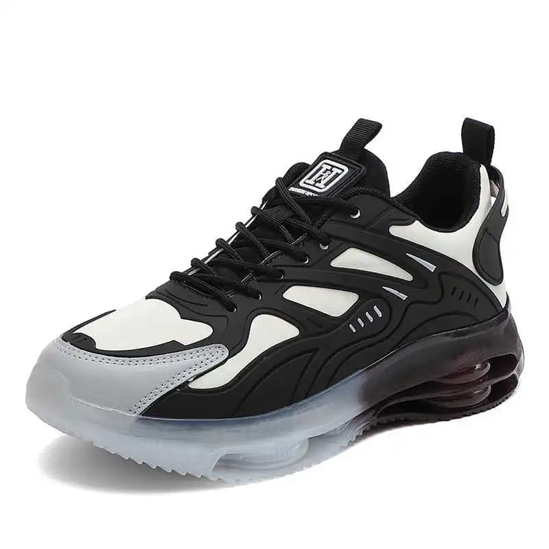 Men's Sweater Road Skate Shoes Men's Sneakers All Black Sport Pretty Fashion-man Excercise Maker sneakers