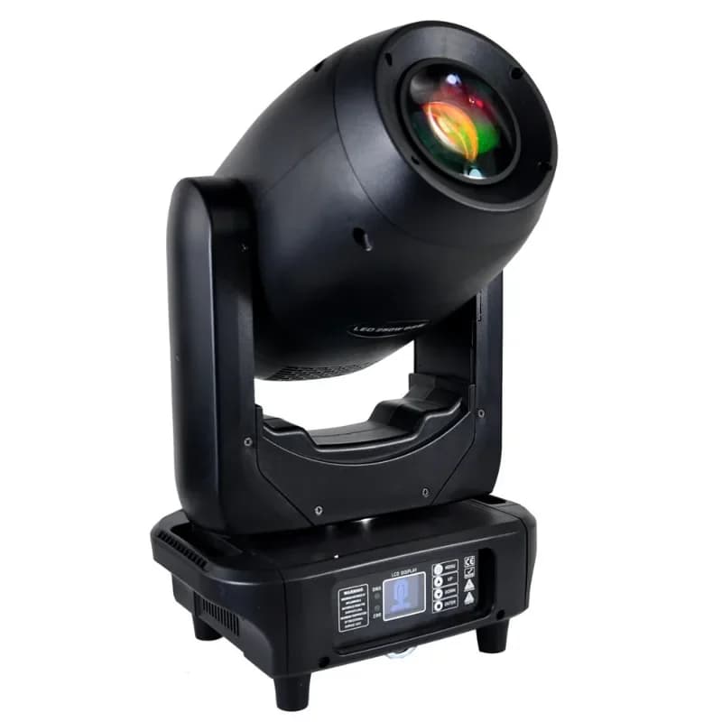 250W 3-in-1 stage LED moving head light beam of light pattern dyeing DMX control RDM address
