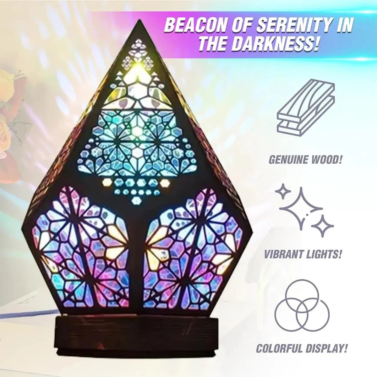 Usb Bohemian Led Camera Light Projection Table Lamp For Decorating Colorful Night Atmospheric 3D Decorative Desk Floor