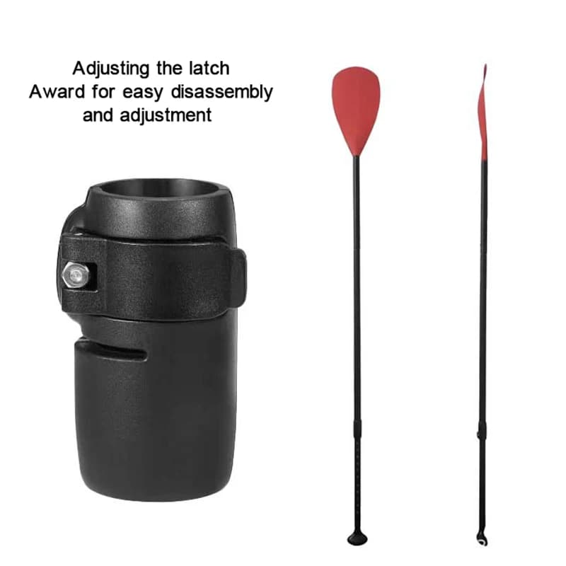 1PC Morsetto per albero della pagaia in plastica Clip a sgancio rapido Fibbia di ricambio per regolatore dell'albero della pagaia Accessori per il surf in kayak