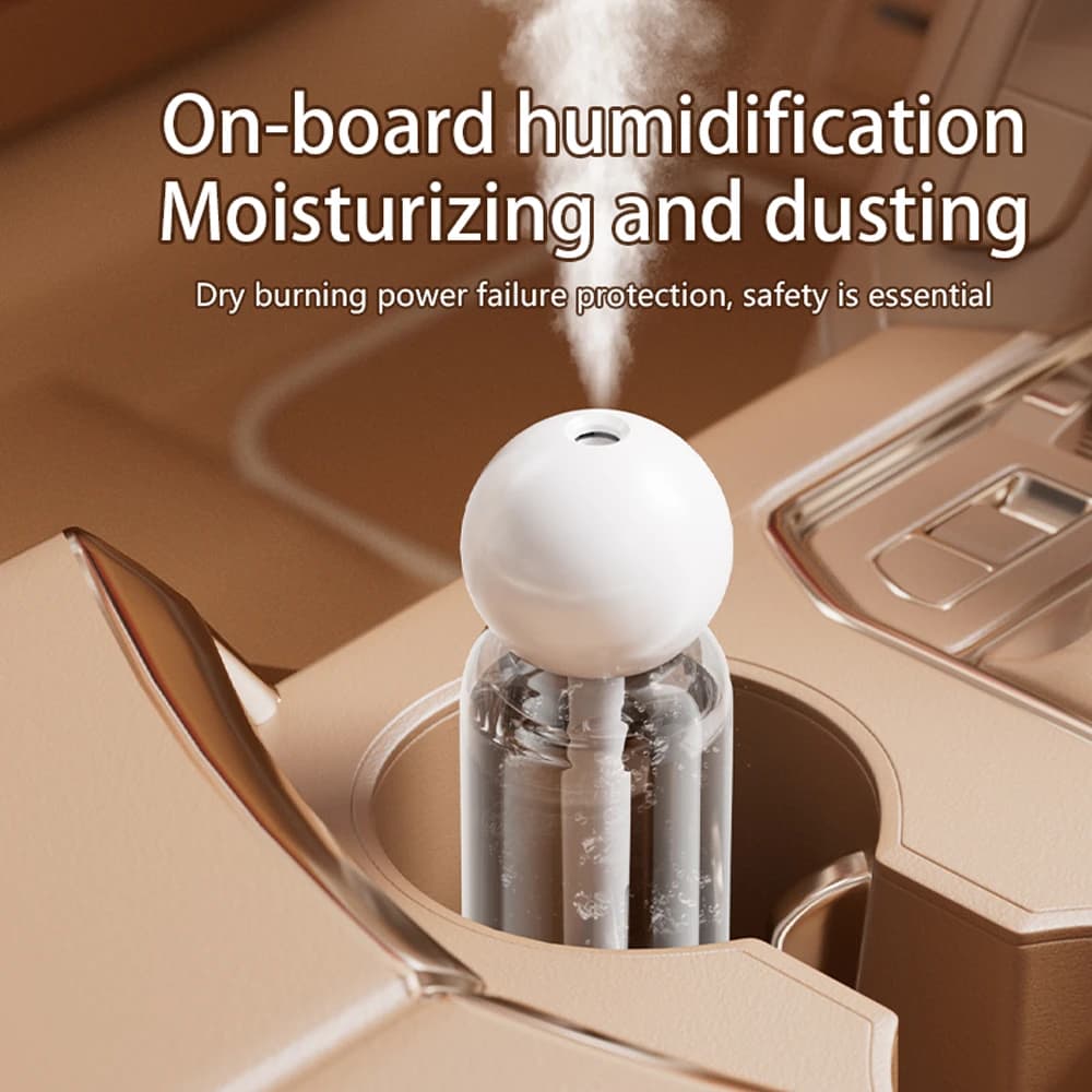 Portable Mini USB Air Humidifier Aroma Diffuser Cool Mist Maker 300ml Mist for Room Home Car Plant Purifier