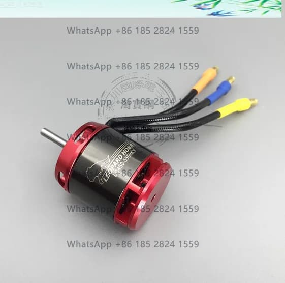Motore Outrunner Brushless LC450 3200KV 3500KV 4000KV 4200KV Opzioni per elicotteri RC NUOVO 1 PZ