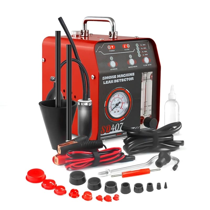 SD407 12V Macchina per l'ispezione del fumo automobilistica Rilevatore di perdite di fumo per auto Rilevatore di fumo diagnostico Circuito elettronico