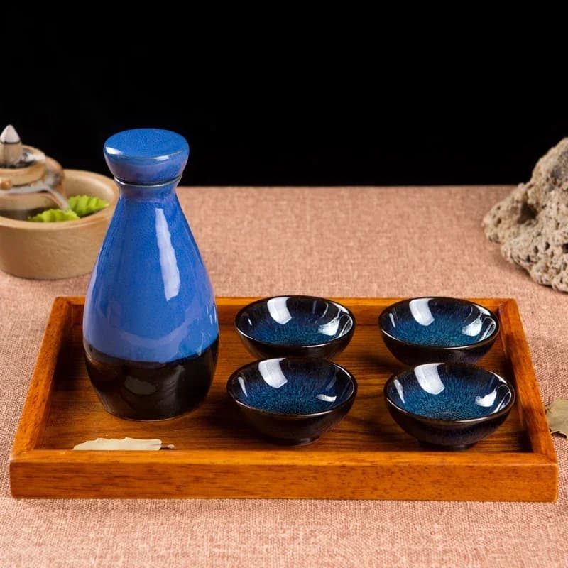 -Tazza da pranzo di lusso per sake, portatile, da donna, regalo professionale, bottiglia di sake, decanter per vino giapponese, utensili da cucina segreti Coqueteleira