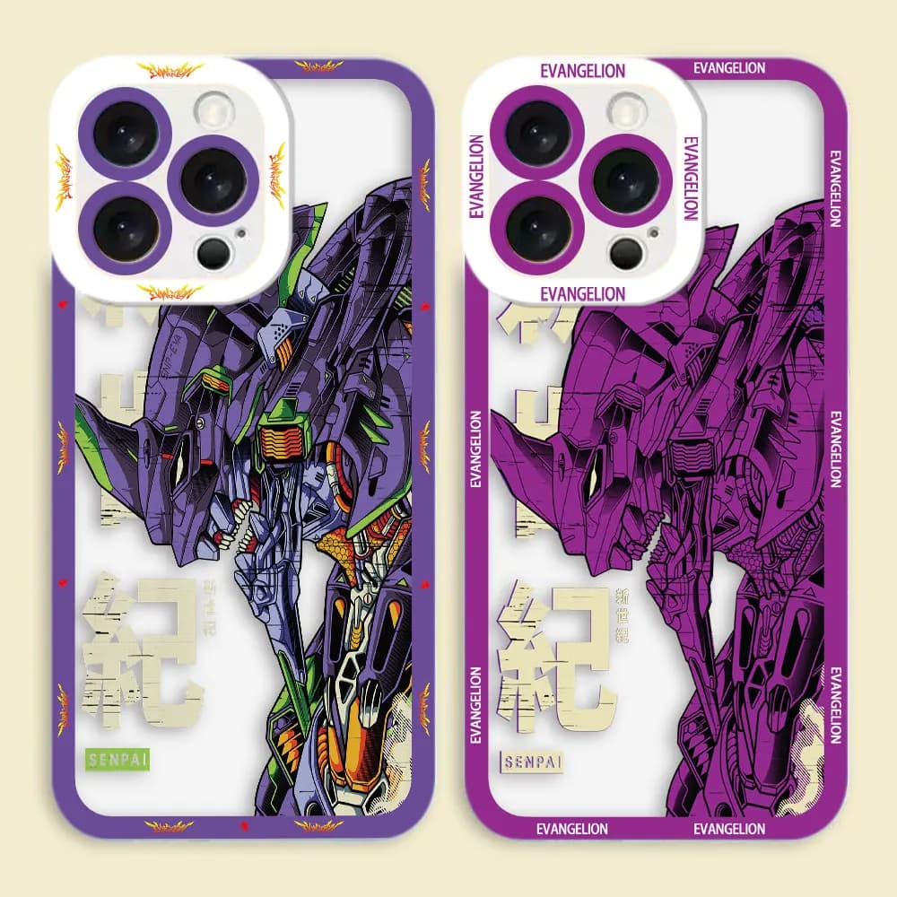 Clear Phone Case For Redmi Note 15 14 13 12 12S 11 11T 11S 10 9 10S 9S 8 Pro Max Plus Case Cover N-Neon G-Genesis E-Evangelions