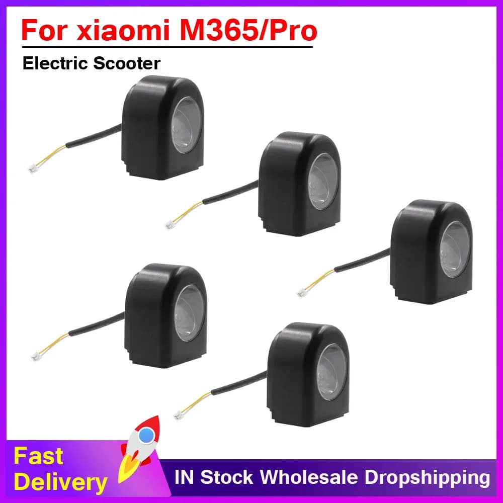 1/3/5PCS Parte Della Lampada Del Faro per Xiaomi Norma Mijia M365 Pro Scooter Elettrico Ha Condotto La Luce Lampada Frontale di Ricambio Accessori Scooter