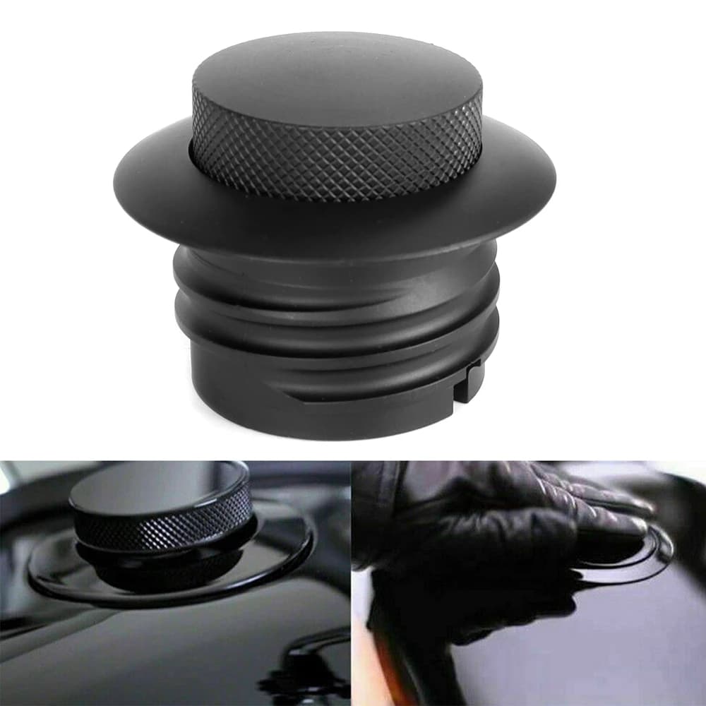 Moto Pop Up Tappo Gas Serbatoio Carburante Ventilato Tappo Olio Decorativo Per Harley Touring Road King Softail Dyna Sportster XL883 1200