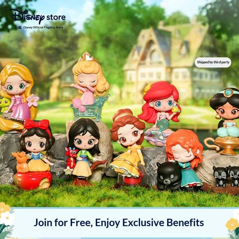 Serie Ufficiale Fairy Town: Blind Box con Personaggi da Collezione, Ornamenti da Scrivania, Giocattoli per Bambini e Regalo per Fan di Anime