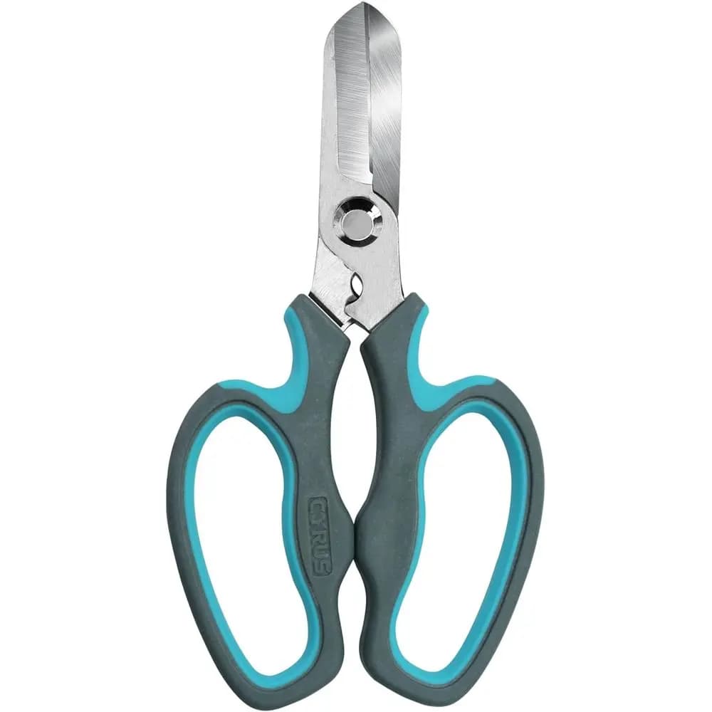 Forbici da Giardino Blu con Estrattore di Spine Integrato per Potatura e Taglio di Rose