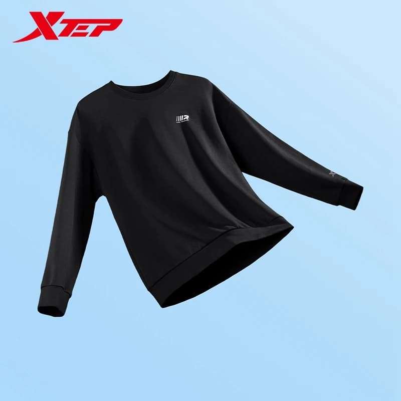 Xtep Pullover Maglione per uomo e donna Autunno Morbida resistenza Felpa con cappuccio Trendy Retro Comodo Top 876327930169