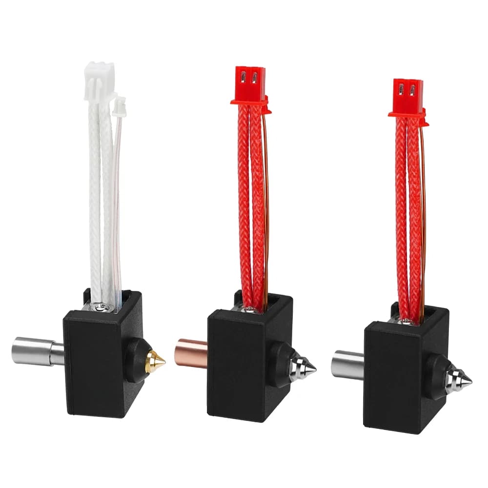 300 ° Aggiornamento S1 Hotend Kit Bimetallico Heat Break Gola Tubo di placcatura in rame in acciaio inossidabile da 1,75 mm per stampante 3D Ender 3 S1/S1 Pro
