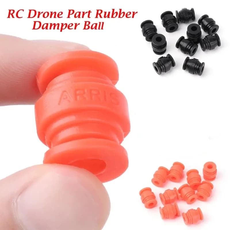 4 Pz/lotto Anti Vibrazione Gomma Ammortizzatore Supporto In Silicone Sfere D'urto Per F4 F7 Controllore di Volo FPV Quadcopter RC Drone Parte