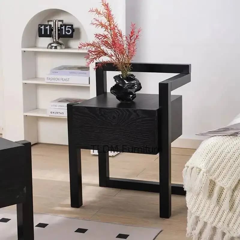 Comodino moderno Luce Camera da letto di lusso Comodino Armadi portaoggetti Blocchi creativi Tavolini per divani da soggiorno