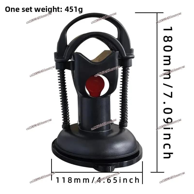 Strap for fixed suction cup, universal support for relaxing massage gun for back cervical muscles