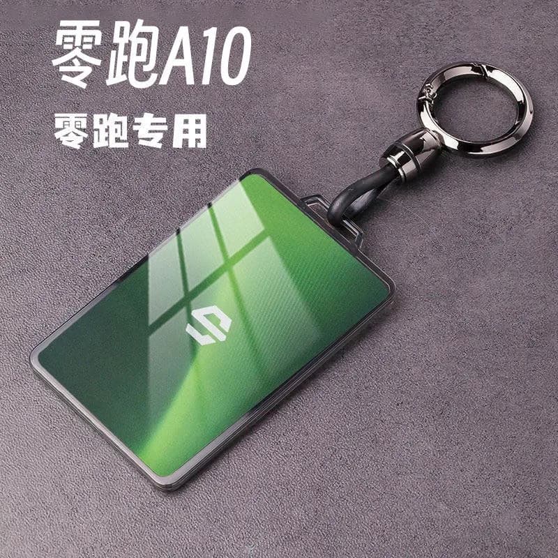Custodia Protettiva per Smart Key Card Leapmotor A10 2026 – Protezione Completa in Lega di Zinco + Pelle per Chiave NFC Bluetooth