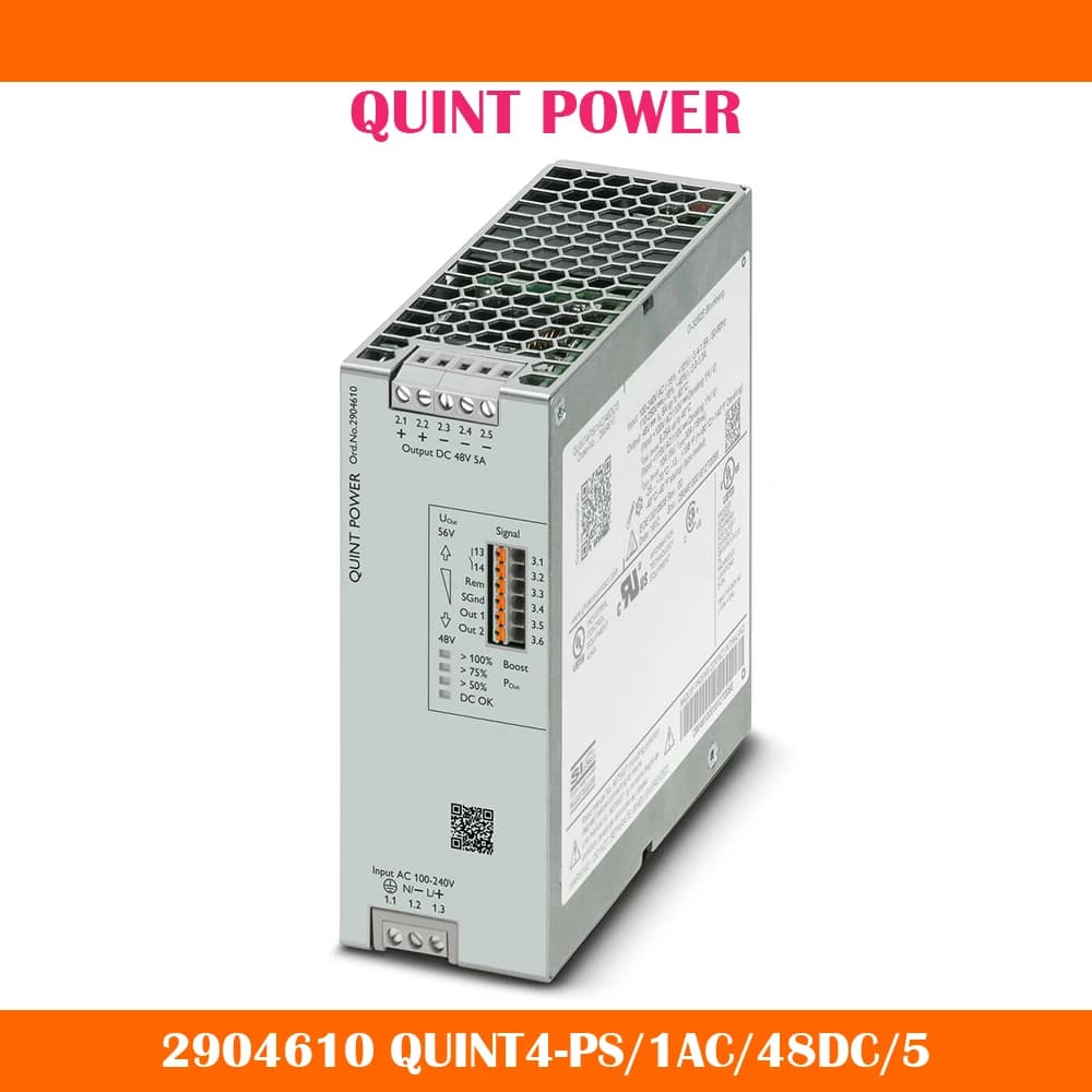 Per alimentatore switching Phoenix 2904610 QUINT4-PS/1AC/48DC/5
