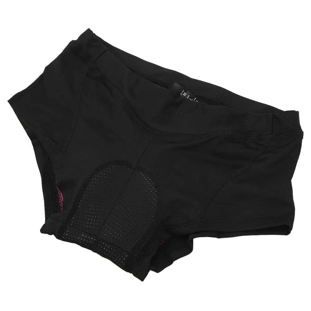 3D Padded Women Cycling Underwear Polyester, Silicone Breathable Women Bicycle Briefs Quick Dry Soft Women Cycling Shorts
