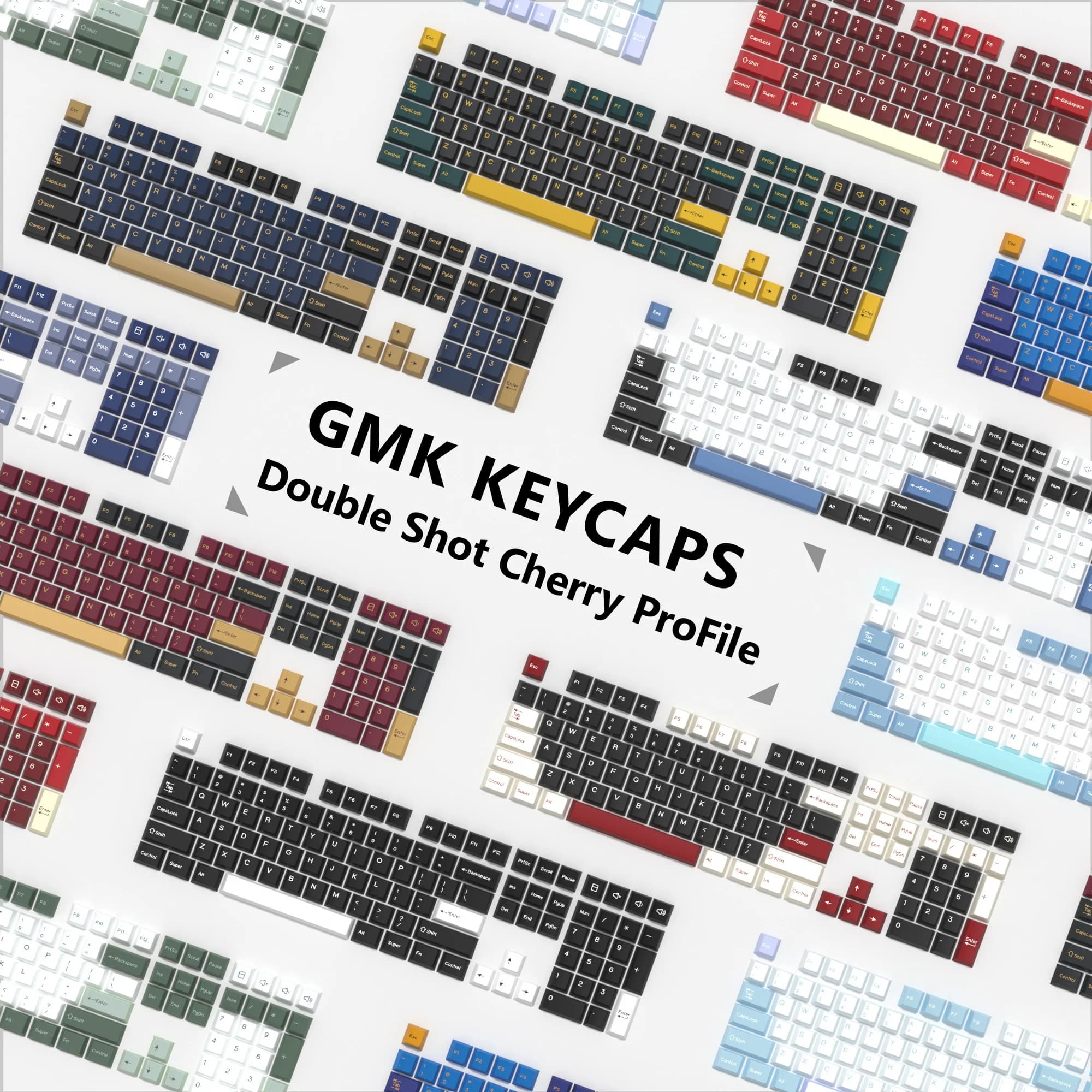 KBDiy GMK Keycap Double Shot GMK Olivia Shoko Jamon WOB Rosso Samurai Botanico PBT Keycaps Cherry Profilo per tastiera meccanica Retro Aula F75 F87 Pro F99 Hi75 GMK67 GK61 Hi98 K86 60 60% Aigo A68 Ajazz AK820 Pro