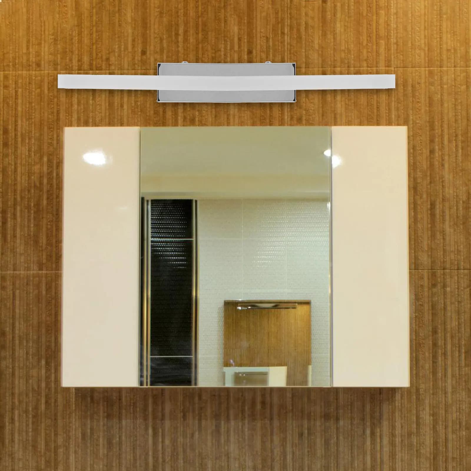 1 Pezzo Striscia LED per Specchio, Lampada da Parete per Trucco e Illuminazione del Viso, Senza Attrezzi