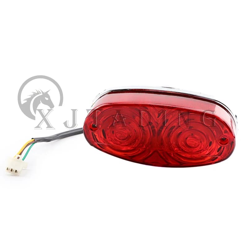 DC 12V Moto Coda Posterior Arresto Luce Freno Lampade Per 50cc 70 90cc 110cc 150cc 200cc 250cc ATV Go kart Electric Quad Dirt Bike