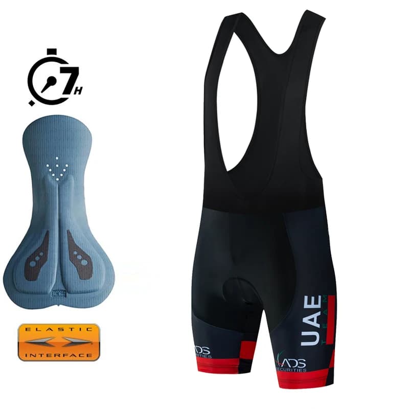 Professional Cycling Shorts UAE for Men, Summer, with Double Brake Bearing for 7 Hours, Road Bike Shorts