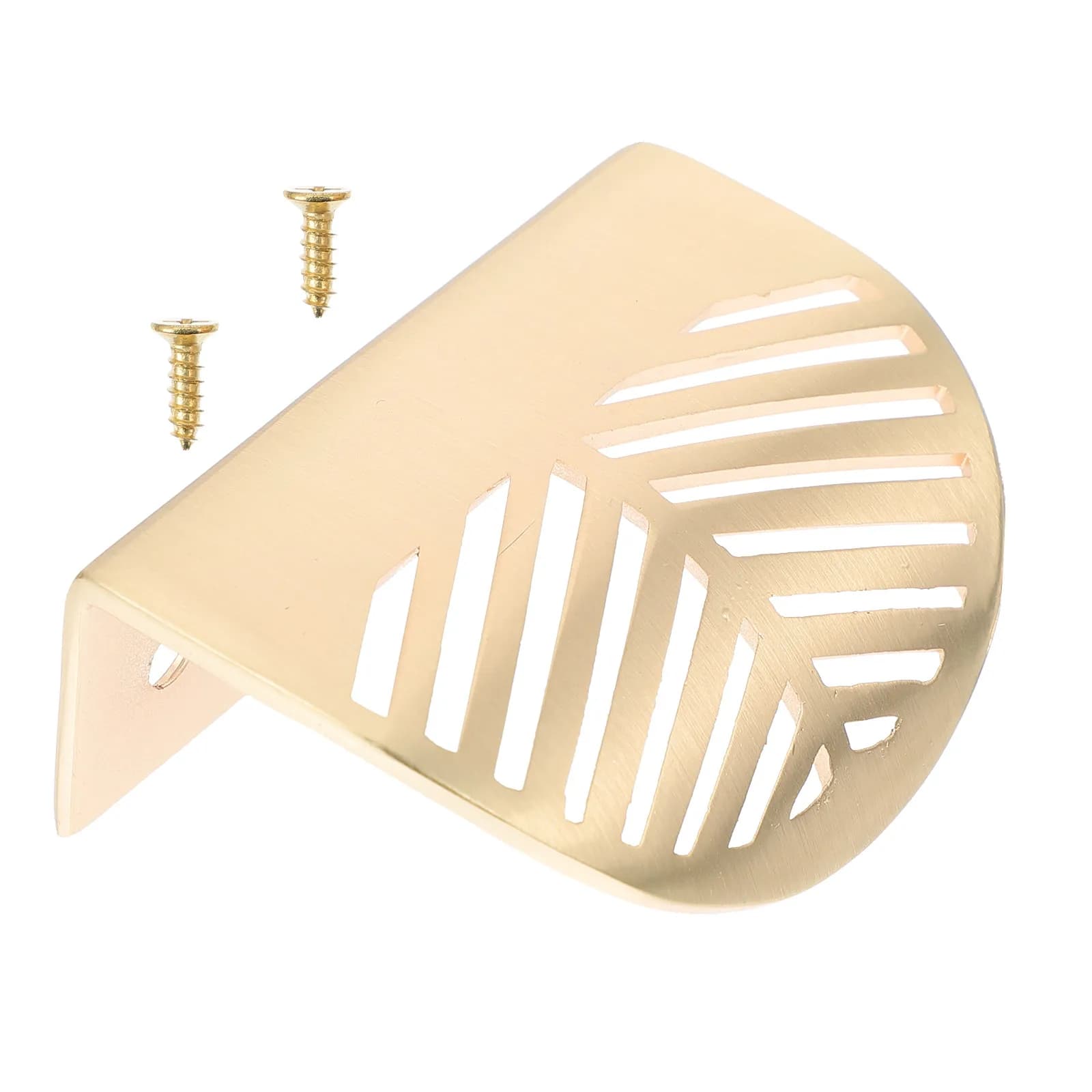 Leaf Shape Cabinet Handles Knobs for Furniture Doors Drawers Wardrobes Bookcases Dressers Shoe Cabinets Cupboards