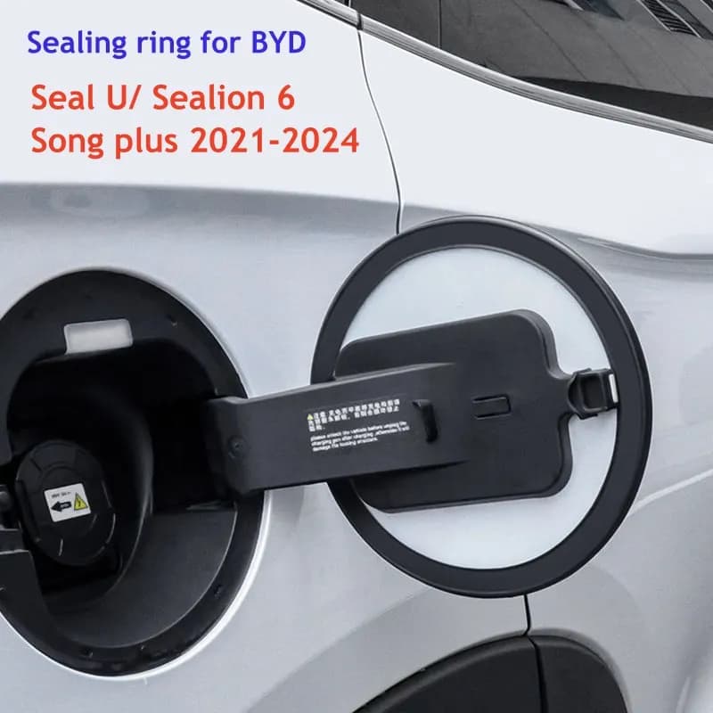 Porta di ricarica Spina Serbatoio carburante Anello di tenuta per BYD Song Plus Seal U Sealion 6 2025 2024 2023 2022 Accessori