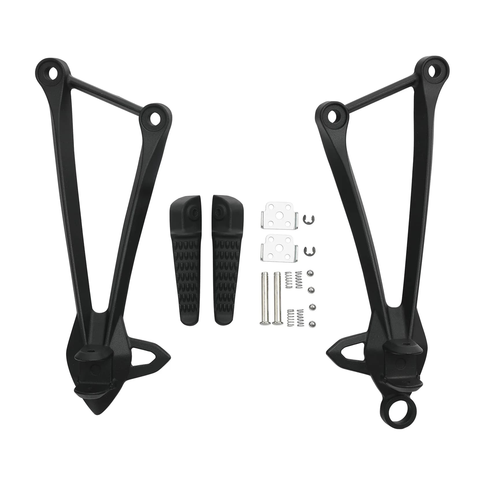 Staffa pedane passeggero adatta per Kawasaki Ninja ZX10R 08-10 ZX6R 09-24 ZX636 Accessori moto