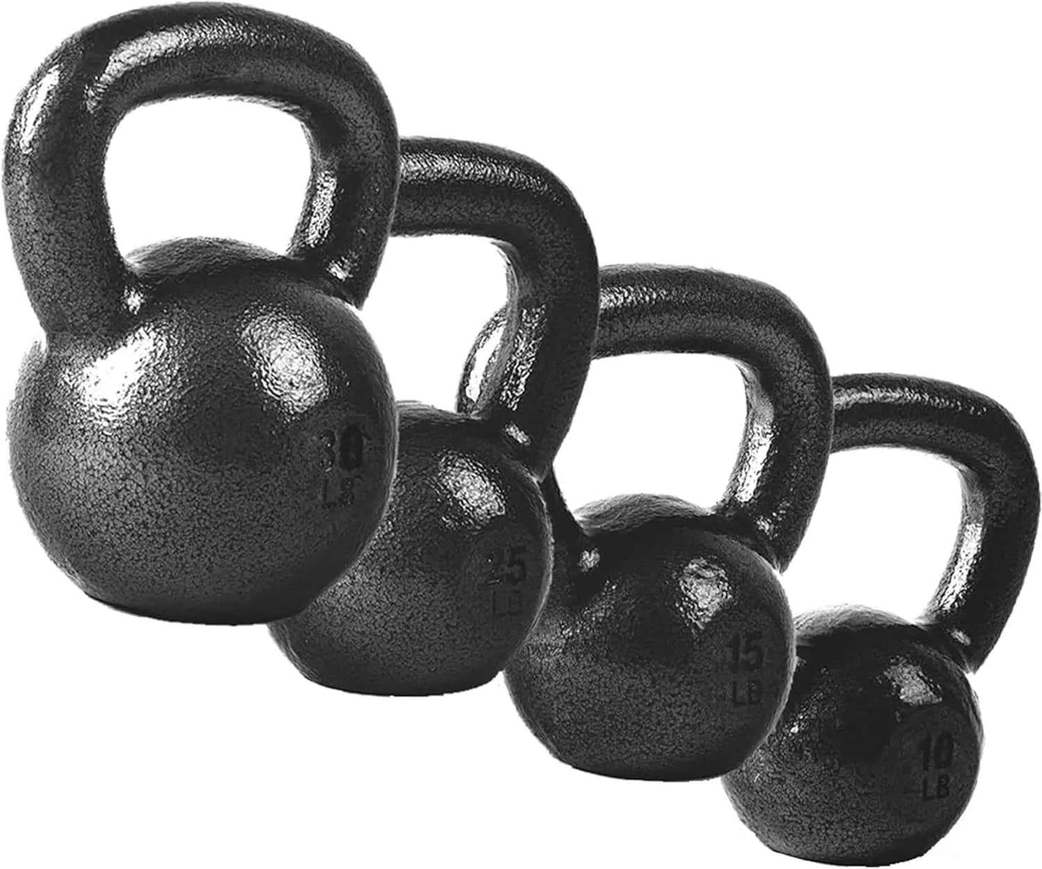 Kettlebell in Ghisa Rivestita, Varie Opzioni di Peso per Allenamento di Forza a Casa