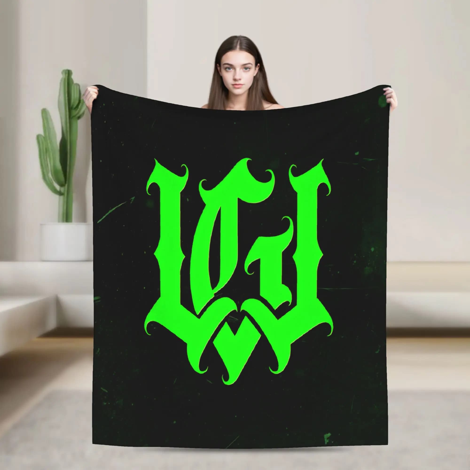 Rapper J-Jc Reyes Flannel Blankets Warm Soft Throw Blanket for Living Room Airplane Travel Print Bedspread Sofa Bed Cover