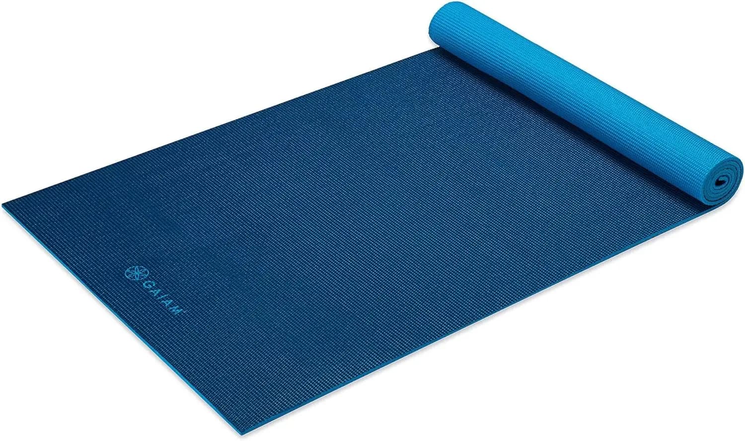 Tappetino Yoga Antiscivolo, Tappetino per Esercizi e Fitness in Tinta Unita per Yoga, Pilates e Allenamenti a Terra
