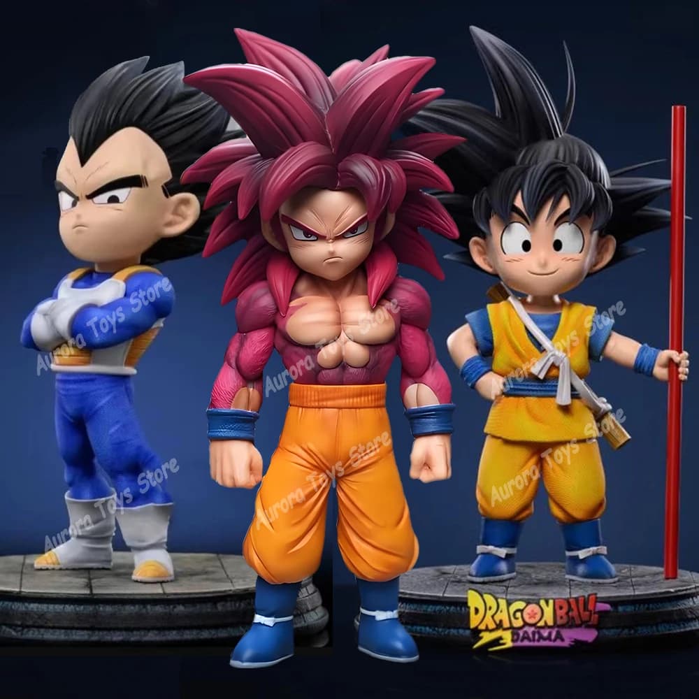 Anime Dragon Ball Daima Figura Vegeta Goku Action Figure Super Saiyan 4 Pvc Da Collezione Statua Modello Giocattolo Regali