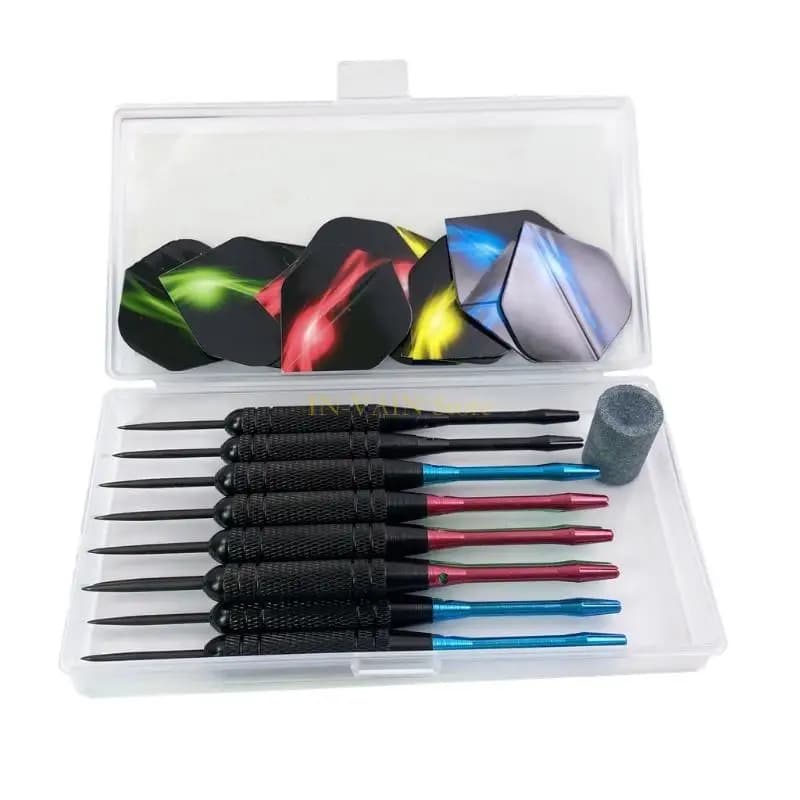 M5TC 12pcs Darts Professional Tesps Acciaio Abchi in alluminio Flight per animali