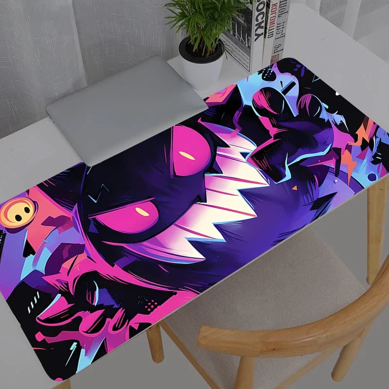 90x40cm Mouse Pad Gamer Large Computer Pokemon Pikachu Gengar Notebook Pc Mousepad Carpet Gaming Accessories Keyboard Desk Mat