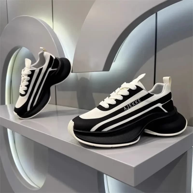 Scarpe Casual Estive Versatili da Uomo, Sneaker alla Moda con Suola Spessa e Traspirante, Scarpe da Corsa e Tennis Maschili