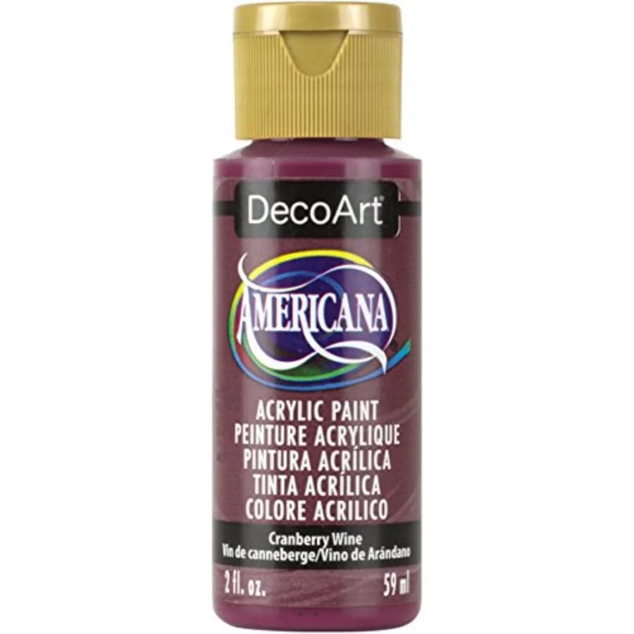 Americana Acrylic Paint, 2-Ounce, Cranberry Wine