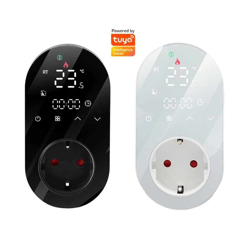 Termostato plug-in LED intelligente RSH HAVC Wifi programmabile per riscaldamento a pavimento a pavimento Funzionamento Android