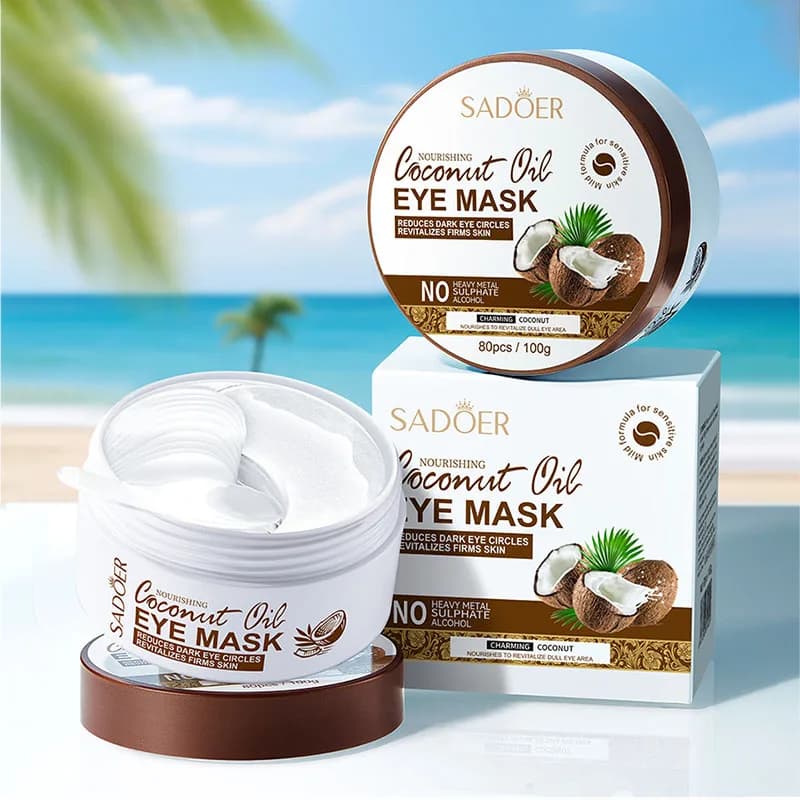 80 pcs Sadoer Crystal Cock Collagen Mask For Eyes Anti Scrolls Anti Rolls Hydrating Cheese-Aging Patch For Eyes Eyes Skin Care