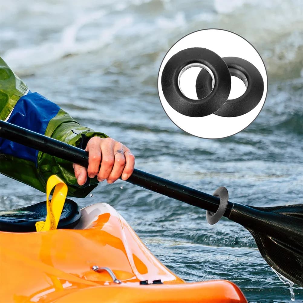 Set di 5 Anelli Antiscivolo Impermeabili per Pagaie da Kayak, Adatti alla Maggior Parte delle Aste, Accessori per Kayak e Canoe
