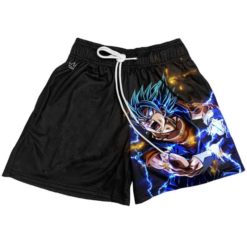 Pantaloncini per Bambini con Stampa Dragon Ball Trendy 2026, Pantaloncini da Spiaggia Estivi ad Asciugatura Rapida per Ragazzi e Ragazze, Costume da Bagno Cartoon