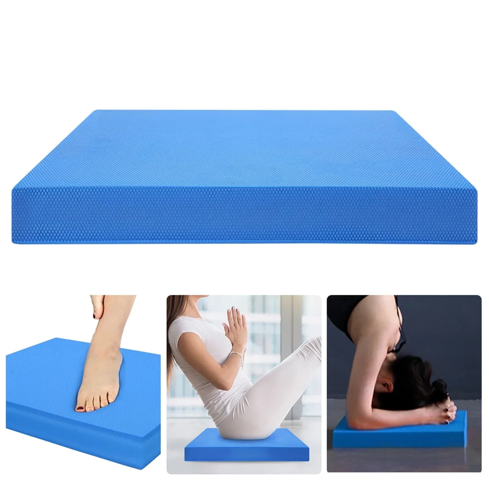 Soft cushion for balance yoga, training, padded, life, abdomen, exercise, fitness mat