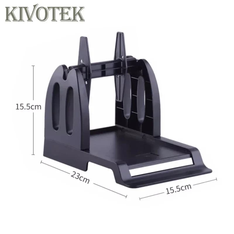 Nuovo porta etichette rotolo esterno per stampante per etichette con codici a barre desktop per stampante Argox Datamax TSC Godex Zebra