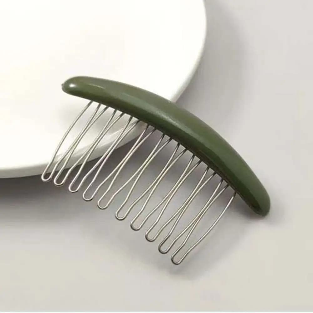Pettine per capelli, forcine, fermagli per capelli color caramella, mollette, pettine con clip, strumenti per lo styling, clip laterale, clip per capelli ribelli