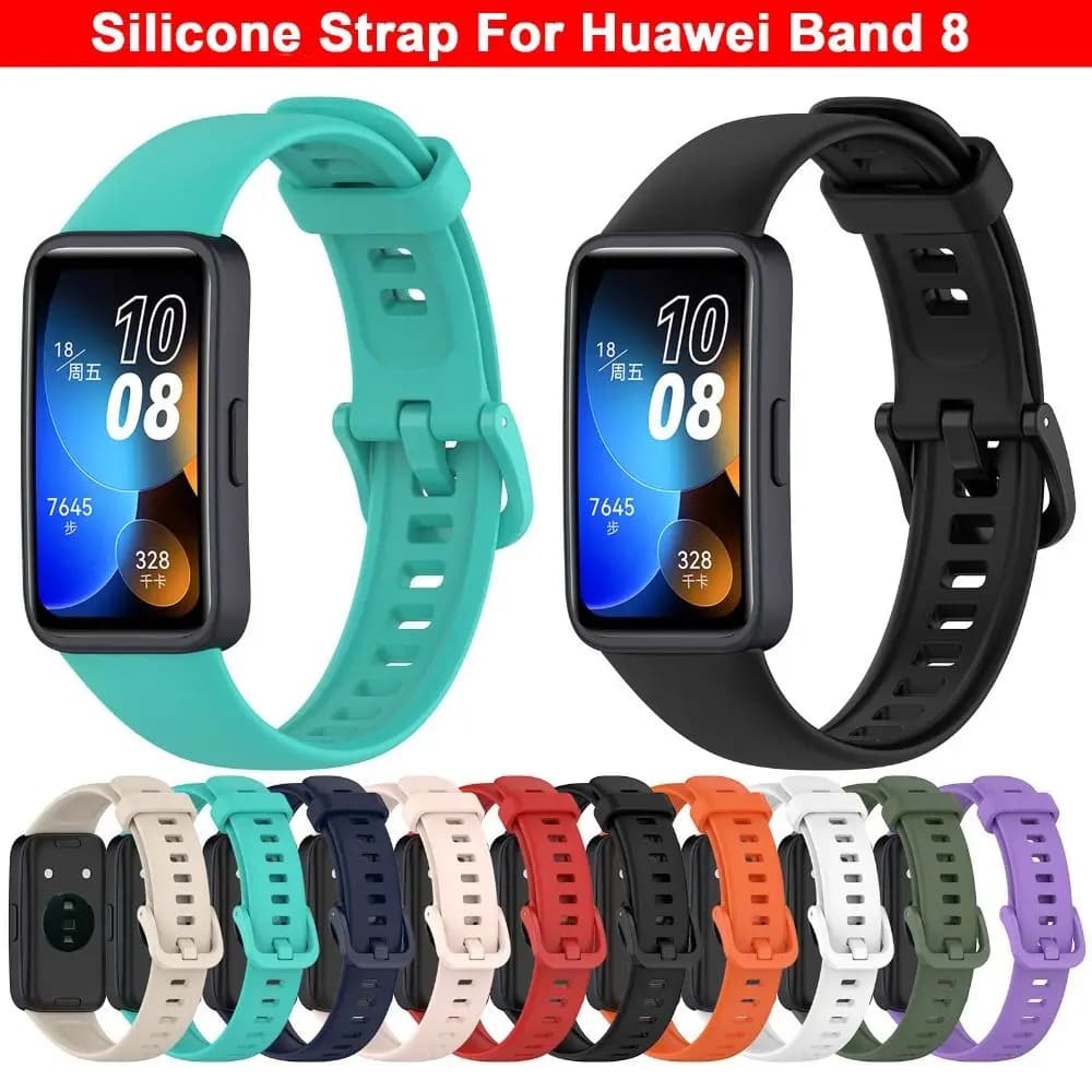 Bracelet for Huawei Band 8 Silicone Replacement Bracelet for Huawei Band 8 straps