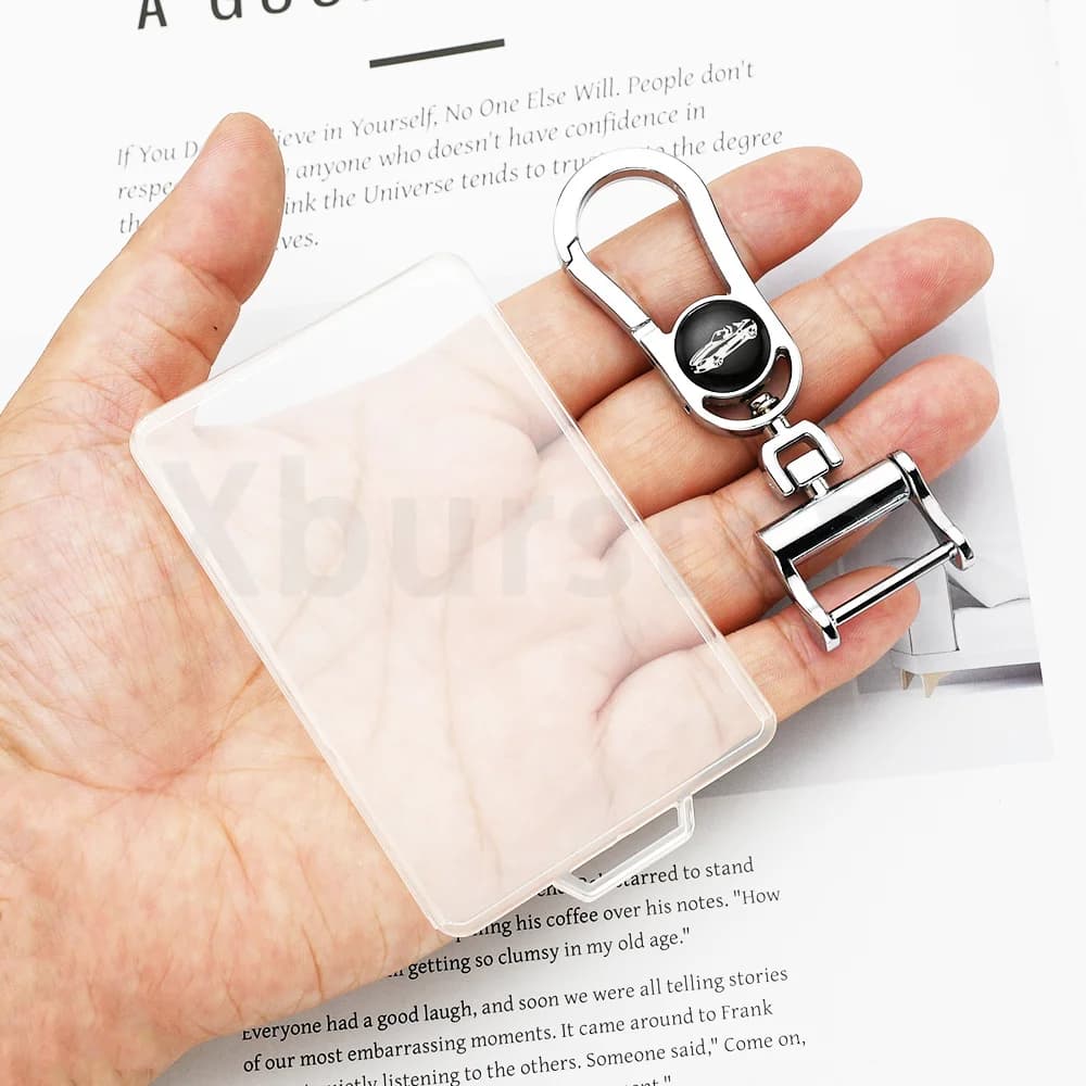 TPU Transparent Black Car NFC Card Key Case Cover Shell Auto Keyless Fob for Tesla Model 3 S X Y SpaceX Keychain Accessories