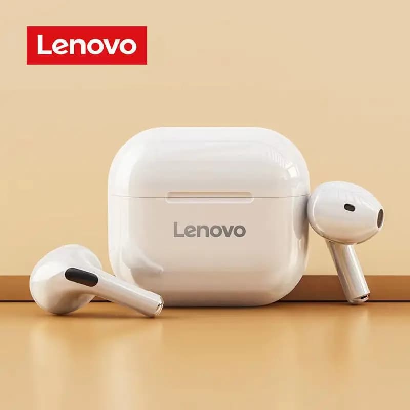 Nuovi auricolari Lenovo LP40 TWS auricolari Bluetooth Wireless Bass Touch Control riduzione del rumore Stereo Standby lungo scelta originale