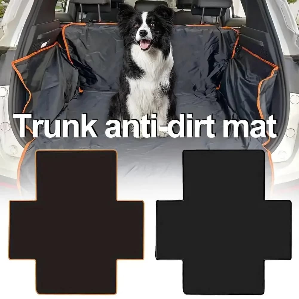 Tappetino impermeabile per bagagliaio anti-sporco, resistente all'usura, coprisedile per auto per cani, tappetino da viaggio per animali domestici, tappetino per bagagliaio auto, rivestimento per vano di carico SUV per cani