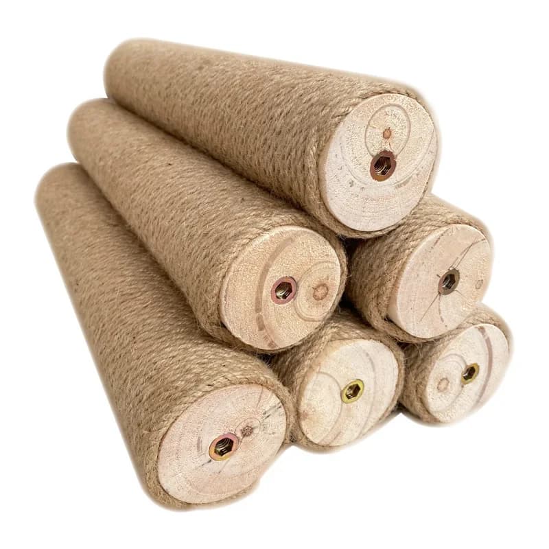 Tiragraffi per gatti per torre per albero per gatti Telaio da arrampicata per gatti fai-da-te Sostituzione Post Corda in sisal Intrecciare i mobili antigraffio giocattolo per gattini