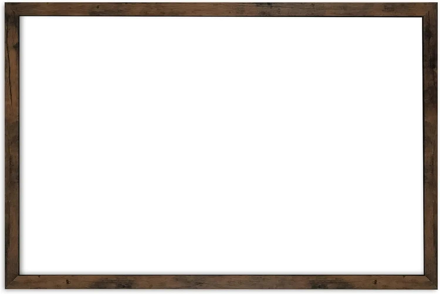 Lavagna magnetica cancellabile a secco da 24x36 pollici con struttura in legno e vassoio segnaletico incorporato per casa o aula