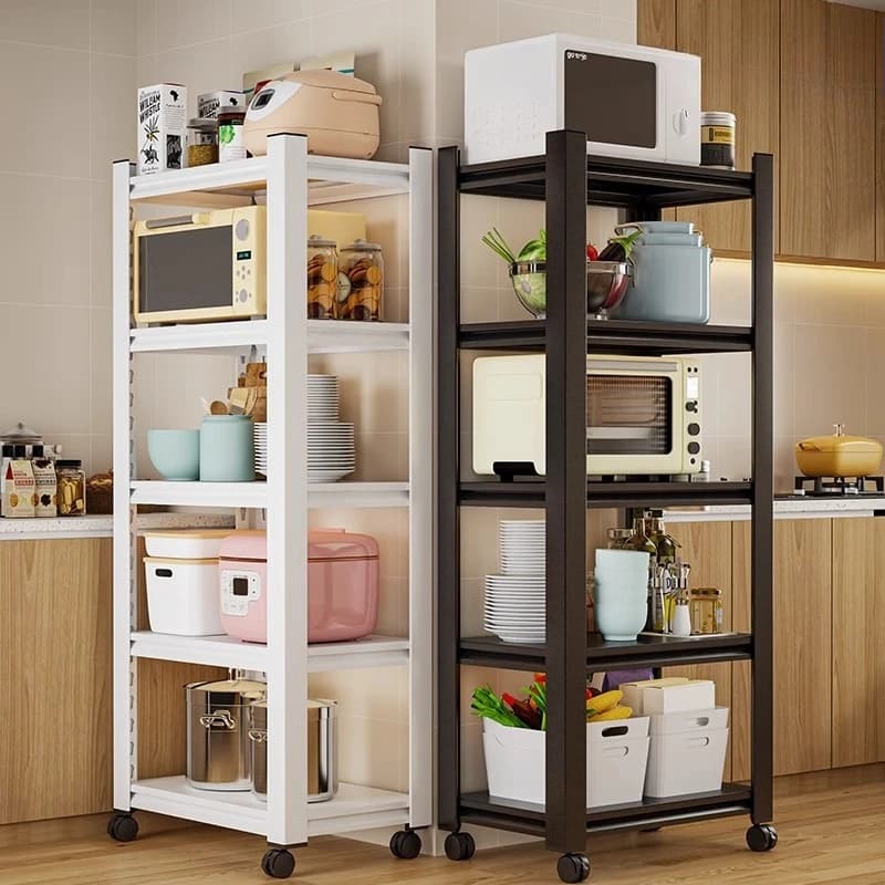 Storage Cart Multi-functional Organizer with Wheels and Drawers for Beauty Salon Makeup Station Equipment Drawers and Shelves
